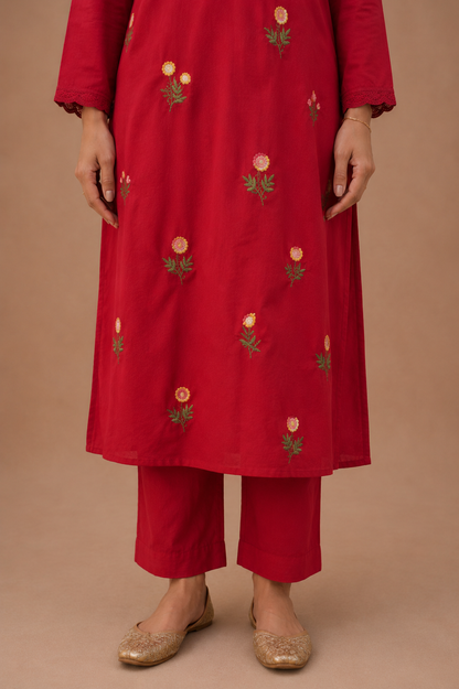 Red Mul Cotton Set