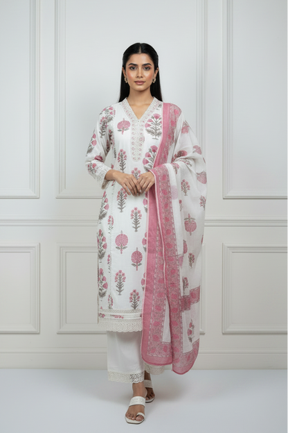 The Artisan Block Print Cotton Set
