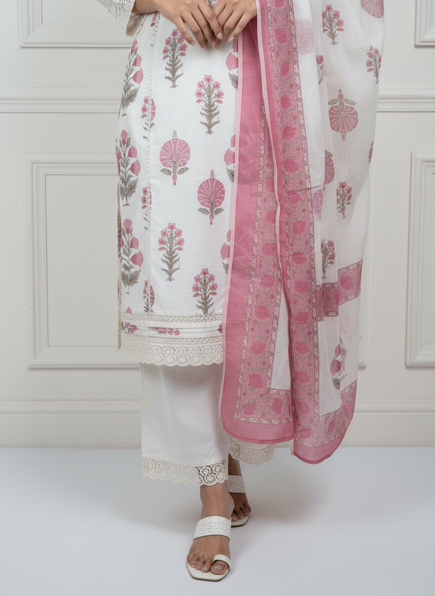 The Artisan Block Print Cotton Set
