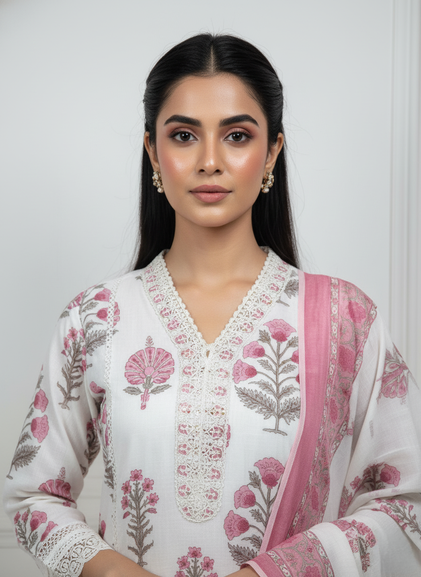 The Artisan Block Print Cotton Set